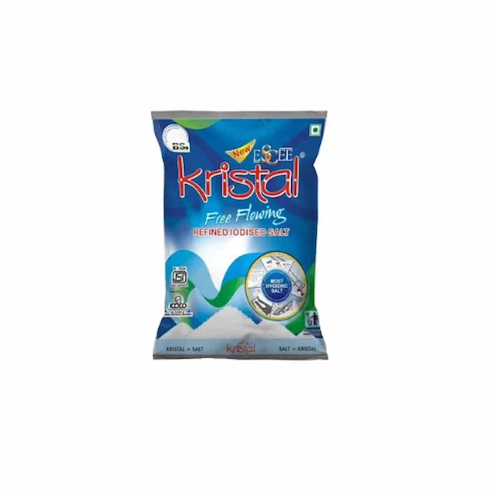 Crystal  iodised salt 1kg